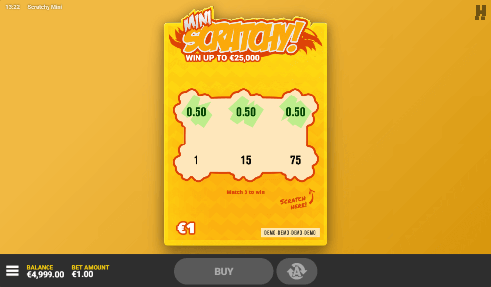 Mini Scratchy Scratch Cards